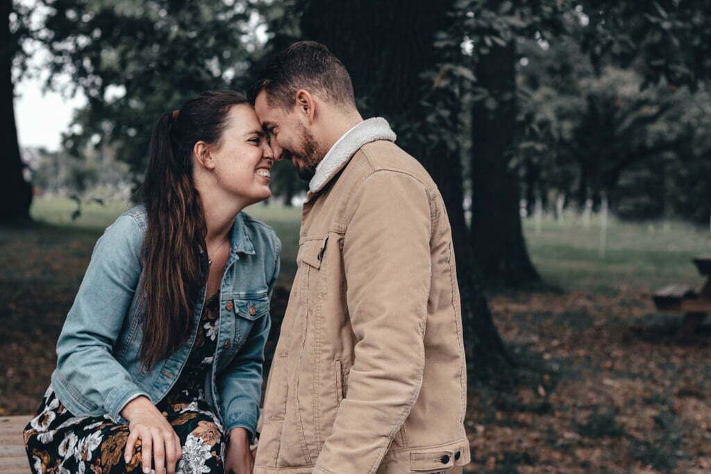 Séance photo couple au domaine de Sers à Pau, Pyrénées-Atlantiques