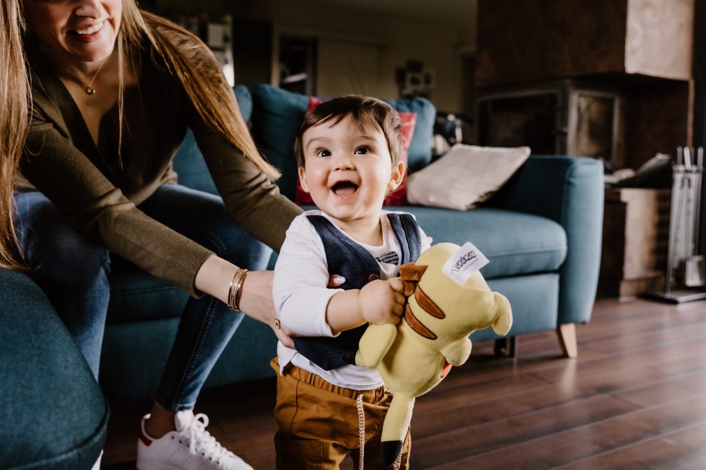 Séance photo famille - maman et bébé